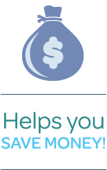 Goumbook helps you save money logo